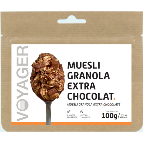VOYAGER MUESLI GRANOLA EXTRA CHOCOLAT  100 g